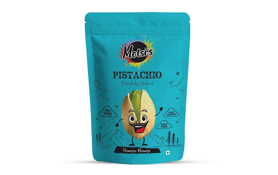 Molsi's Pistachio Blissfully Salted    Pack  200 grams